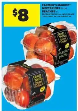 Real Canadian Superstore Farmer's Market Nectarines or Peaches offer