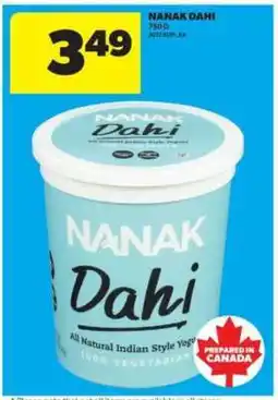Real Canadian Superstore Nanak Dahi offer