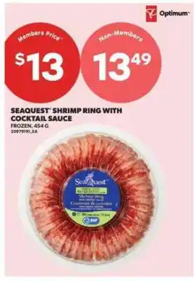 Real Canadian Superstore Seaquest Shrimp Ring with Cocktail Sauce offer