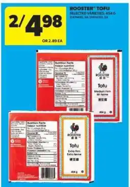 Real Canadian Superstore ROOSTER TOFU offer