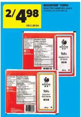 Real Canadian Superstore ROOSTER TOFU offer