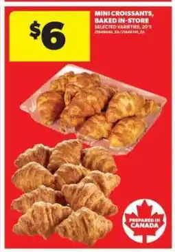 Real Canadian Superstore Mini Croissants offer