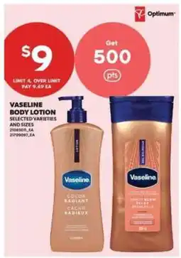 Real Canadian Superstore Vaseline Body Lotion offer