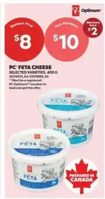 Real Canadian Superstore PC Feta Cheese offer