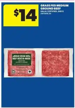 Real Canadian Superstore Grass Fed Medium Ground Beef offer