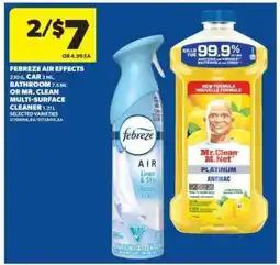 Real Canadian Superstore Febreze Air Effects or Mr. Clean Multi-Surface Cleaner offer