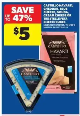 Real Canadian Superstore Castello Cheese Cubes offer