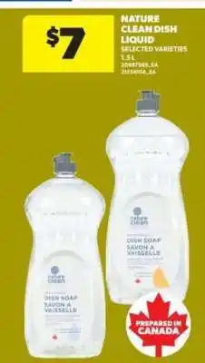 Real Canadian Superstore Nature Clean Dish Liquid offer