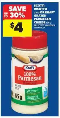 Real Canadian Superstore KRAFT GRATED PARMESAN CHEESE offer