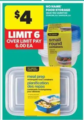 Real Canadian Superstore No Name Food Storage offer