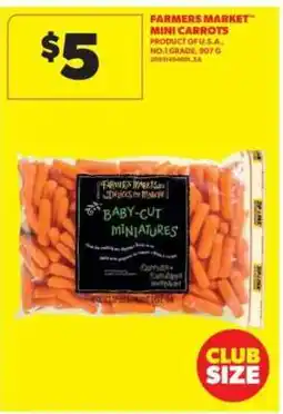 Real Canadian Superstore FARMERS MARKET MINI CARROTS offer