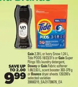 Real Canadian Superstore Gain or Tide Laundry Products offer