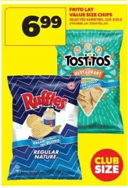 Real Canadian Superstore Frito-Lay Value Size Chips offer