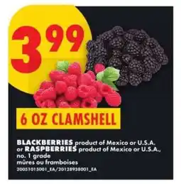 No Frills 6 OZ CLAMSHELL offer