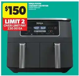 Real Canadian Superstore Ninja Foodi 2 Basket Air Fryer offer