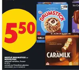 No Frills Nestlé Drumstick or novelties offer