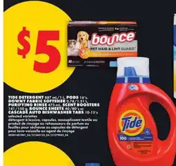No Frills Tide detergent offer