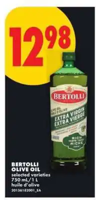 No Frills BERTOLLI OLIVE OIL offer