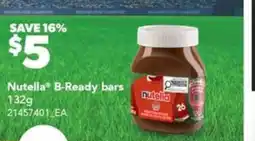 Real Canadian Superstore Nutella B-Ready Bars offer