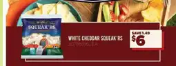 Real Canadian Superstore WHITE CHEDDAR SQUEAK'RS offer