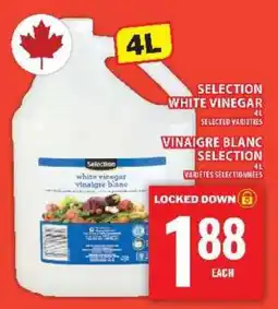 Food Basics SELECTION WHITE VINEGAR offer