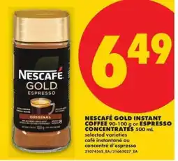 No Frills NESCAFÉ GOLD INSTANT COFFEE offer