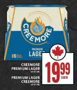 Food Basics Creemore Premium Lager offer