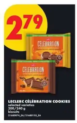 No Frills Leclerc Celebration Cookies offer