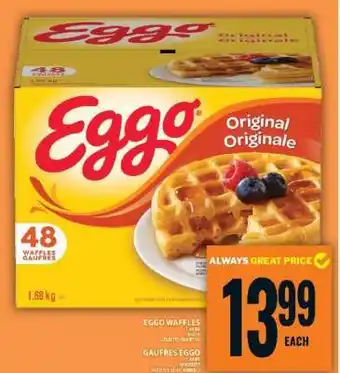 Food Basics Eggo Waffles offer