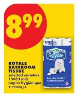 No Frills ROYALE BATHROOM TISSUE offer