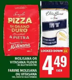 Food Basics Molisana or Vitasana Flour offer