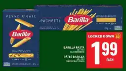 Food Basics Barilla Pasta offer