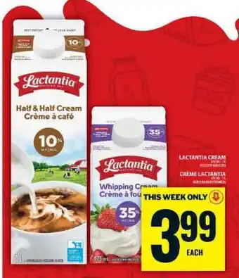 Food Basics LACTANTIA CREAM offer