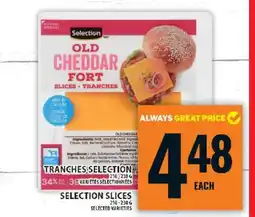 Food Basics Selection Old Cheddar Slices offer