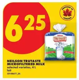 No Frills NEILSON TRUTASTE MICROFILTERED MILK offer