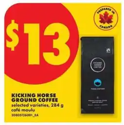 No Frills Kicking Horse Ground Coffee offer