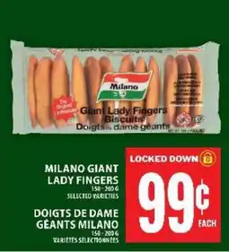 Food Basics Milano Giant Lady Fingers offer
