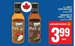 Food Basics J.L. Kraft Pure Dressing offer