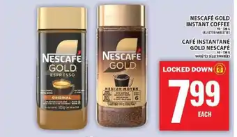 Food Basics NESCAFÉ GOLD INSTANT COFFEE offer
