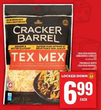 Food Basics Cracker Barrel Shredded Cheese offer