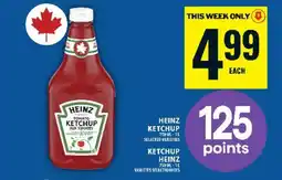Food Basics Heinz Ketchup offer