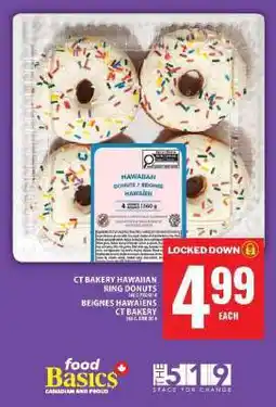 Food Basics CT Bakery Hawaiian Ring Donuts offer