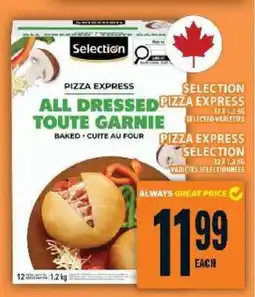 Food Basics Selection Pizza Express All Dressed offer