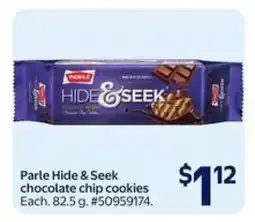 Walmart Parle Hide & Seek chocolate chip cookies offer