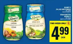 Food Basics Renée's Salad Dressings offer