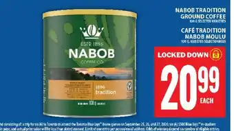 Food Basics Nabob Tradition Ground Coffee offer
