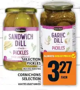 Food Basics SELECTION PICKLES offer