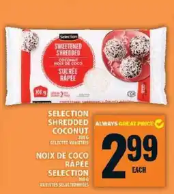 Food Basics SELECTION SHREDDED COCONUT offer