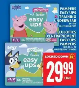 Food Basics Pampers Easy-Ups Training Underwear offer