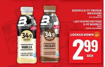 Food Basics Beatrice B-Fit Protein Milkshake offer